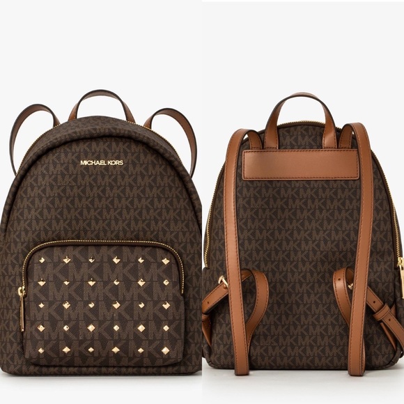 . Michael Kors Medium Erin 35F0GERB2V Backpack In Brown Acorn - Picture 1 of 17
